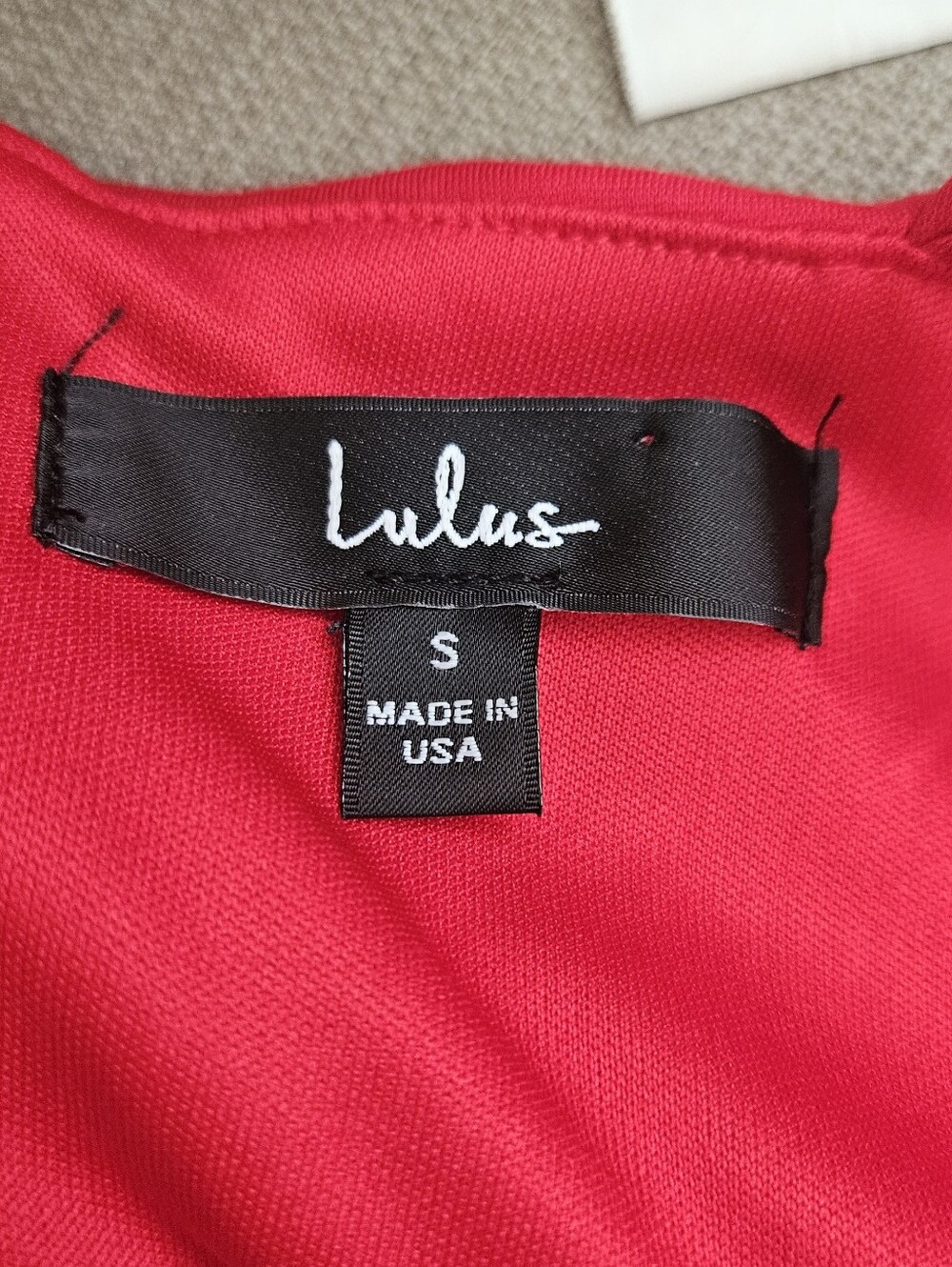 Lulu's Red Spaghetti-Strap Ruffle Mini Dress - Picture 7 of 11
